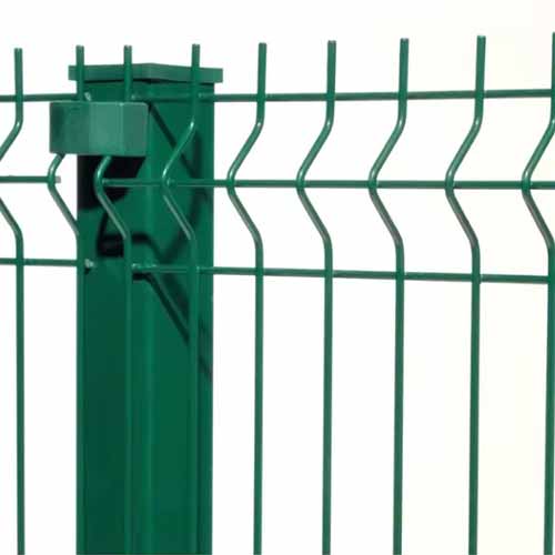 split rail fence 3D Rigid Fence Curvy Wire Mesh Fence Powder Coated With Barbed Wire