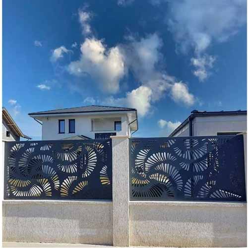 Laser Cut Metal Panel Decorative Screens Panels Outdoor and Indoor Metal Privacy Screens