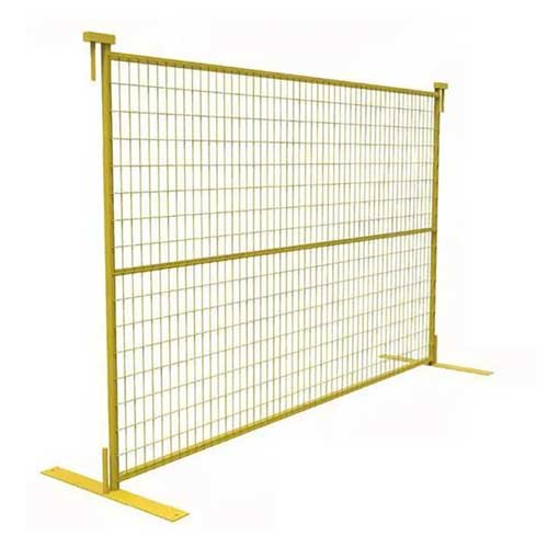 split rail fence Style Movable 6ftx10FT Galvanized Mobile Temporary Fence for Construction Site